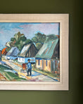 Load image into Gallery viewer, Large Mid-Century Oil Painting
