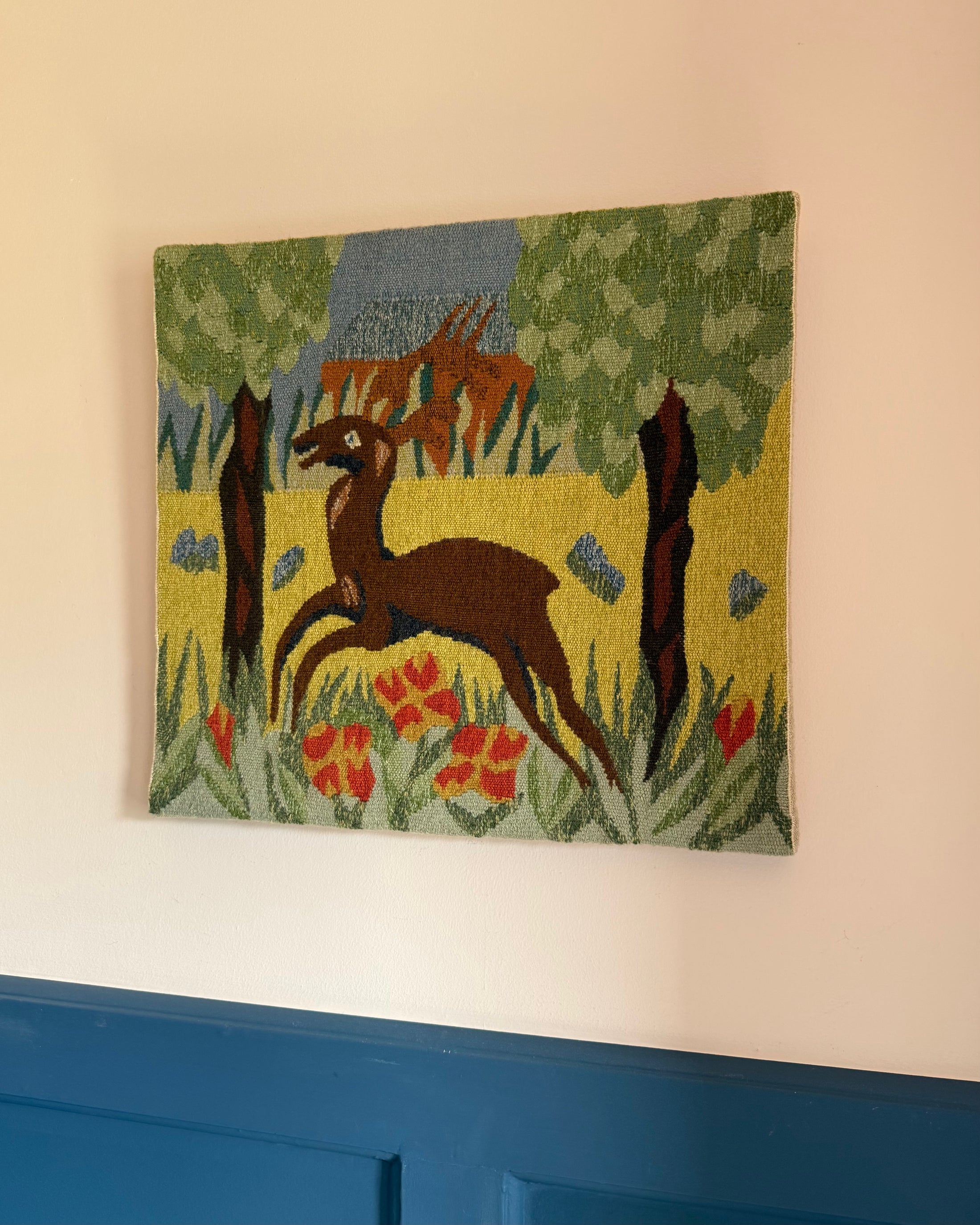 Vintage Deer Tapestry