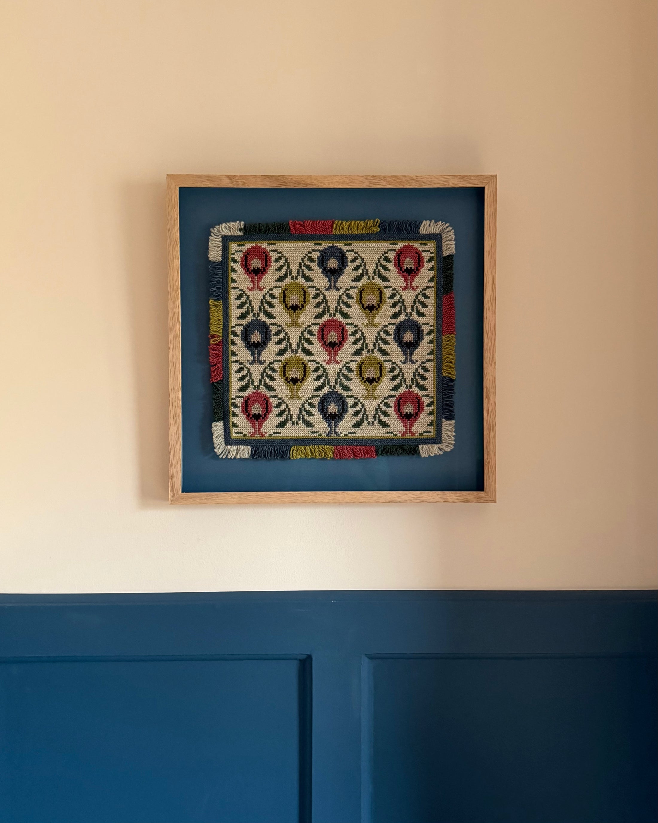 Framed Vintage Tapestry