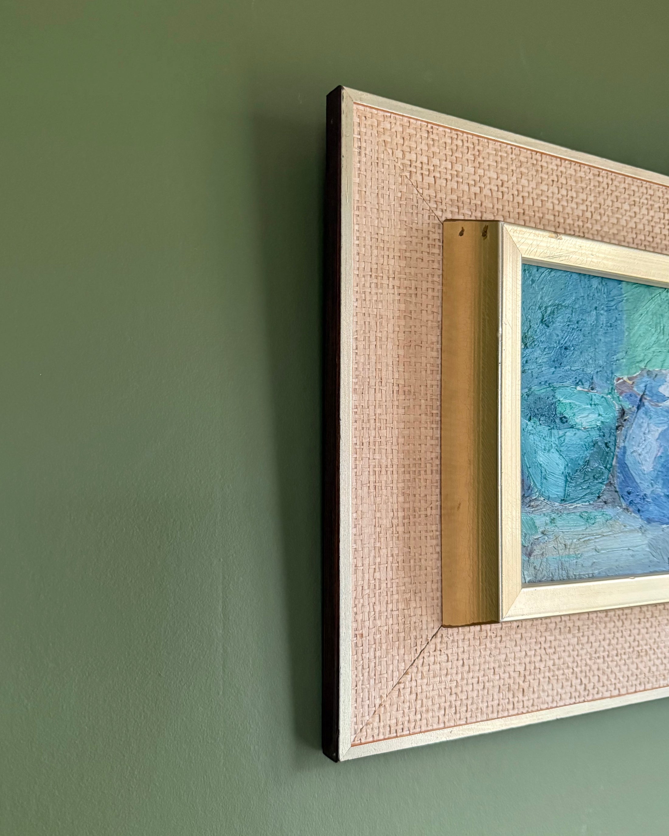 Small Still Life in Green and Blue