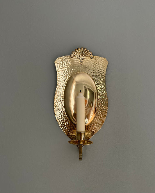 Single Brass Wall Sconce