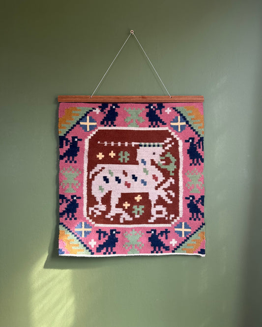 Vintage Tapestry "Bäckahästen"