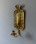 Load image into Gallery viewer, Single Brass Wall Sconce
