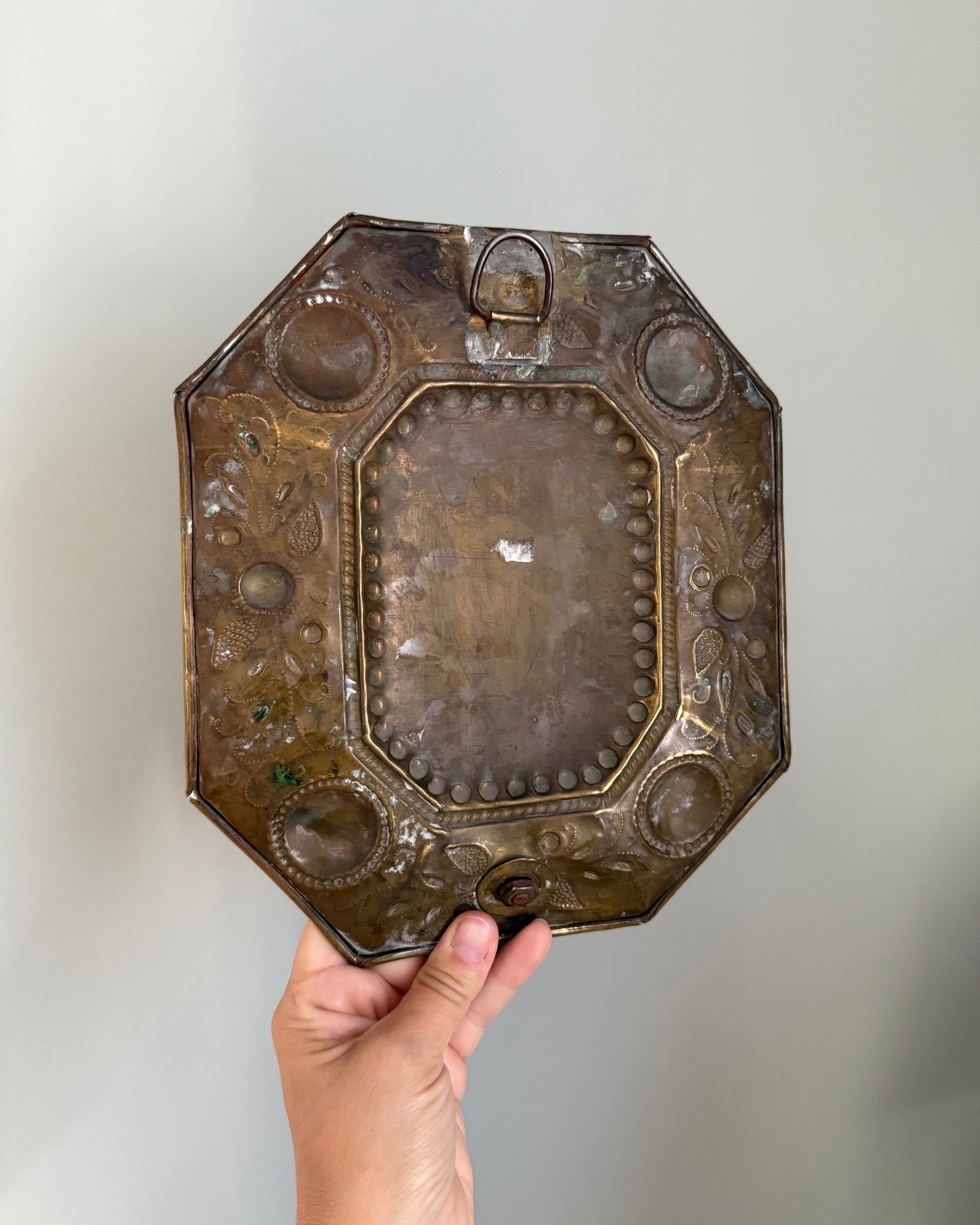 Pair of Double Armed Brass Wall Sconces