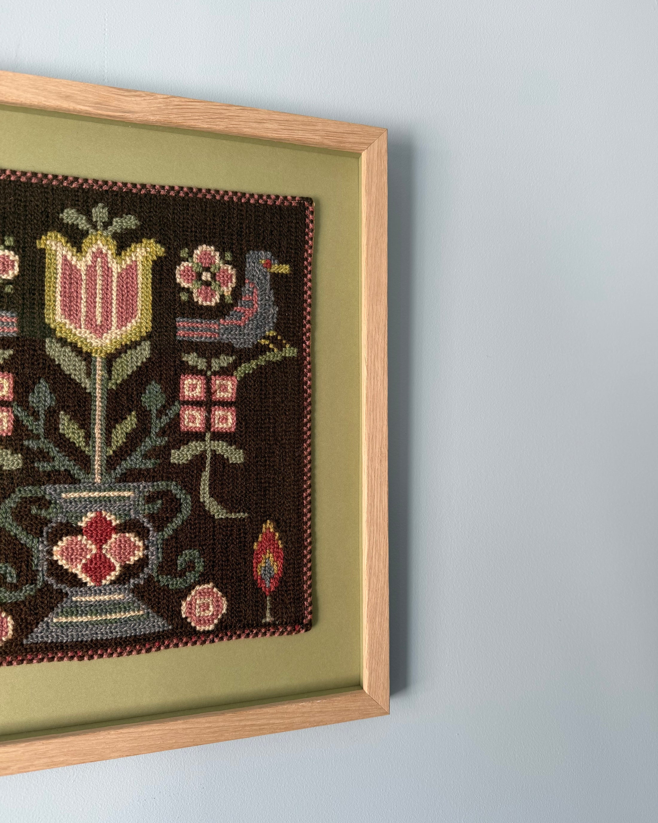 Framed Vintage Tapestry