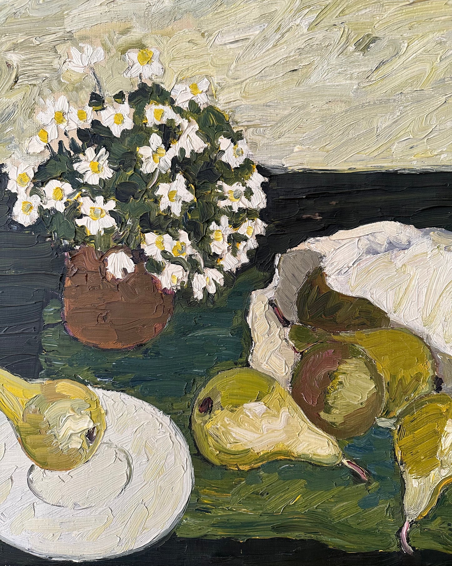 Wood Anemones and Pears
