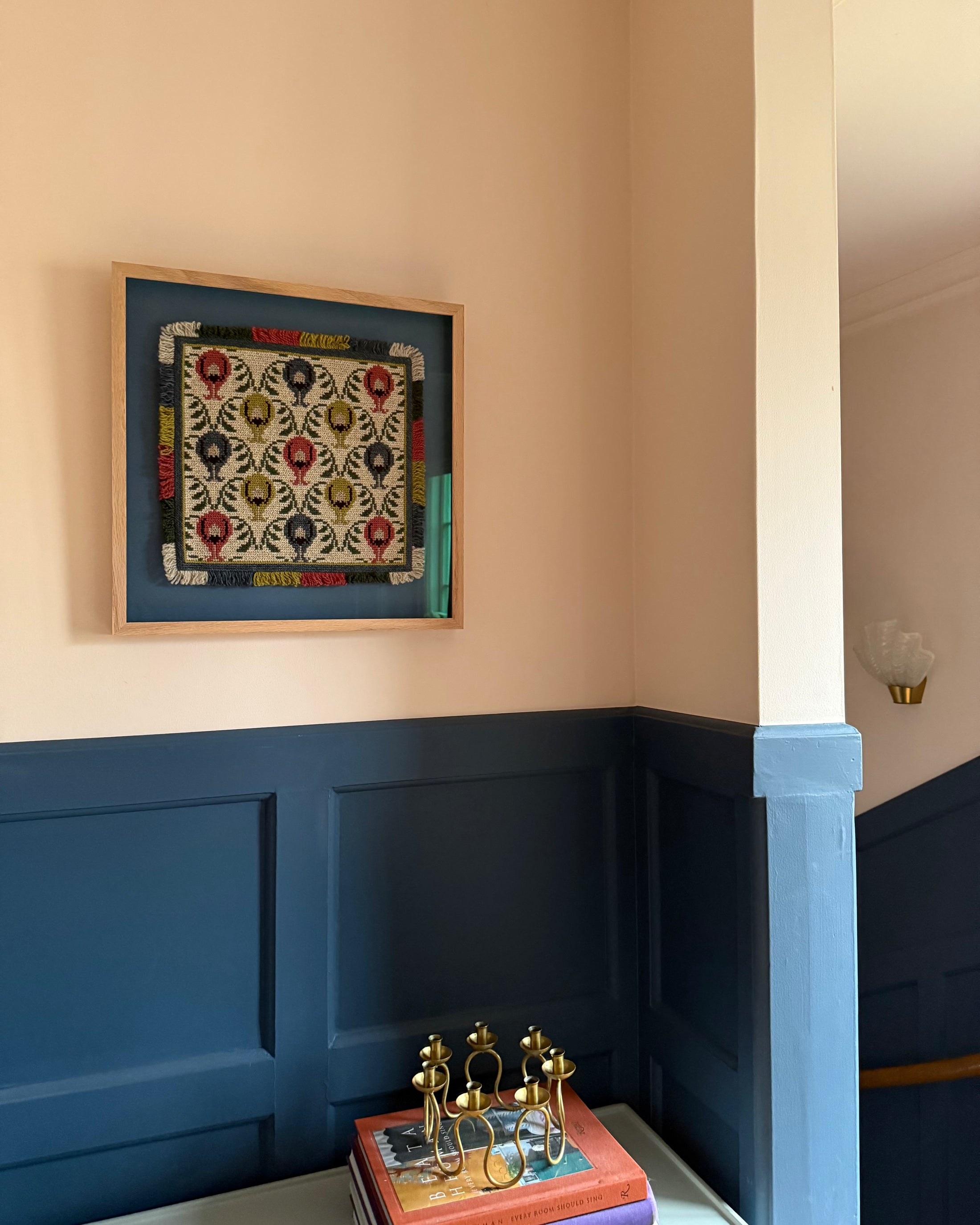 Framed Vintage Tapestry