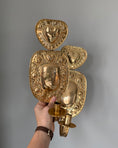 Load image into Gallery viewer, Pair of Brass Wall Sconces
