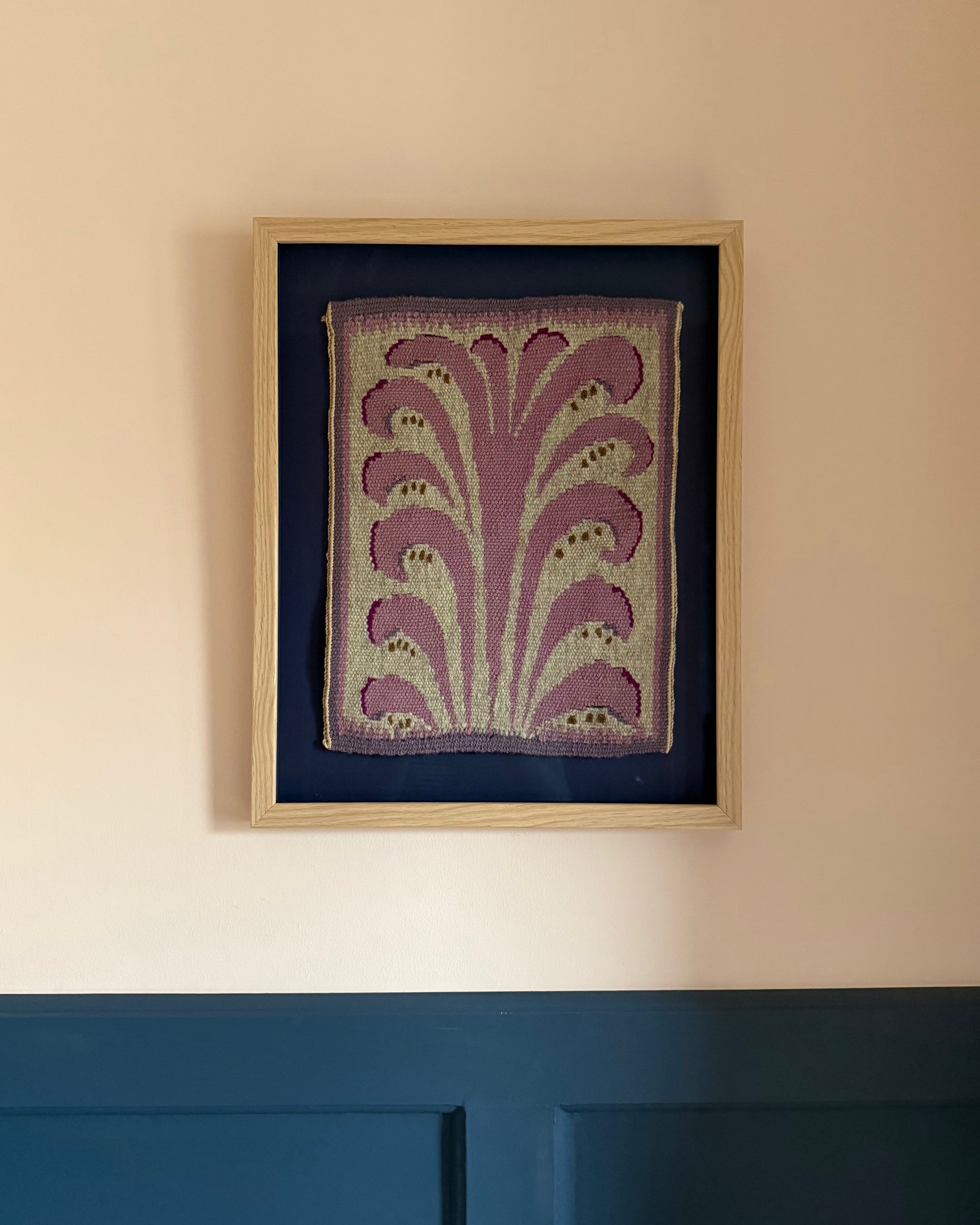 Framed Vintage Tapestry