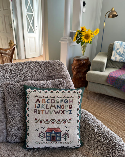 Vintage ABC Cushion