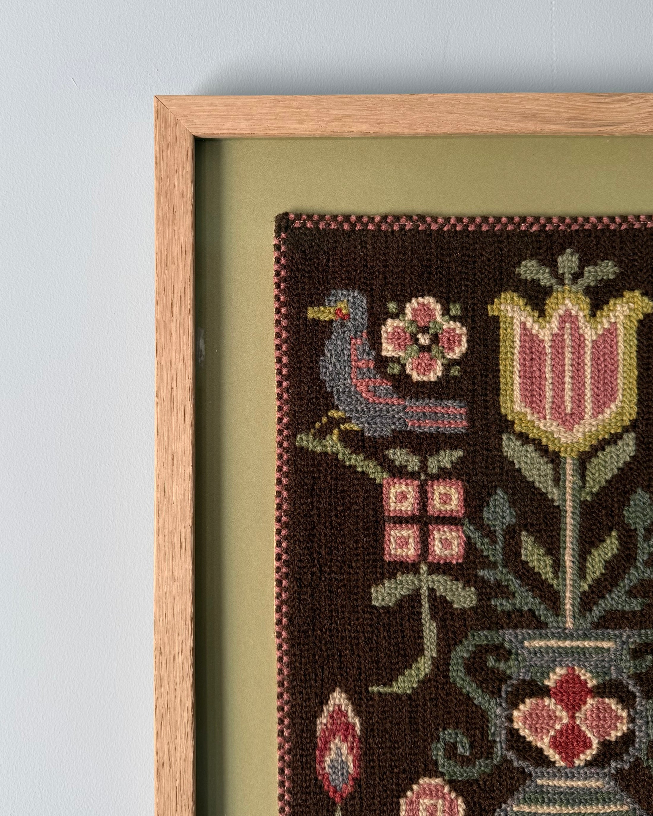 Framed Vintage Tapestry