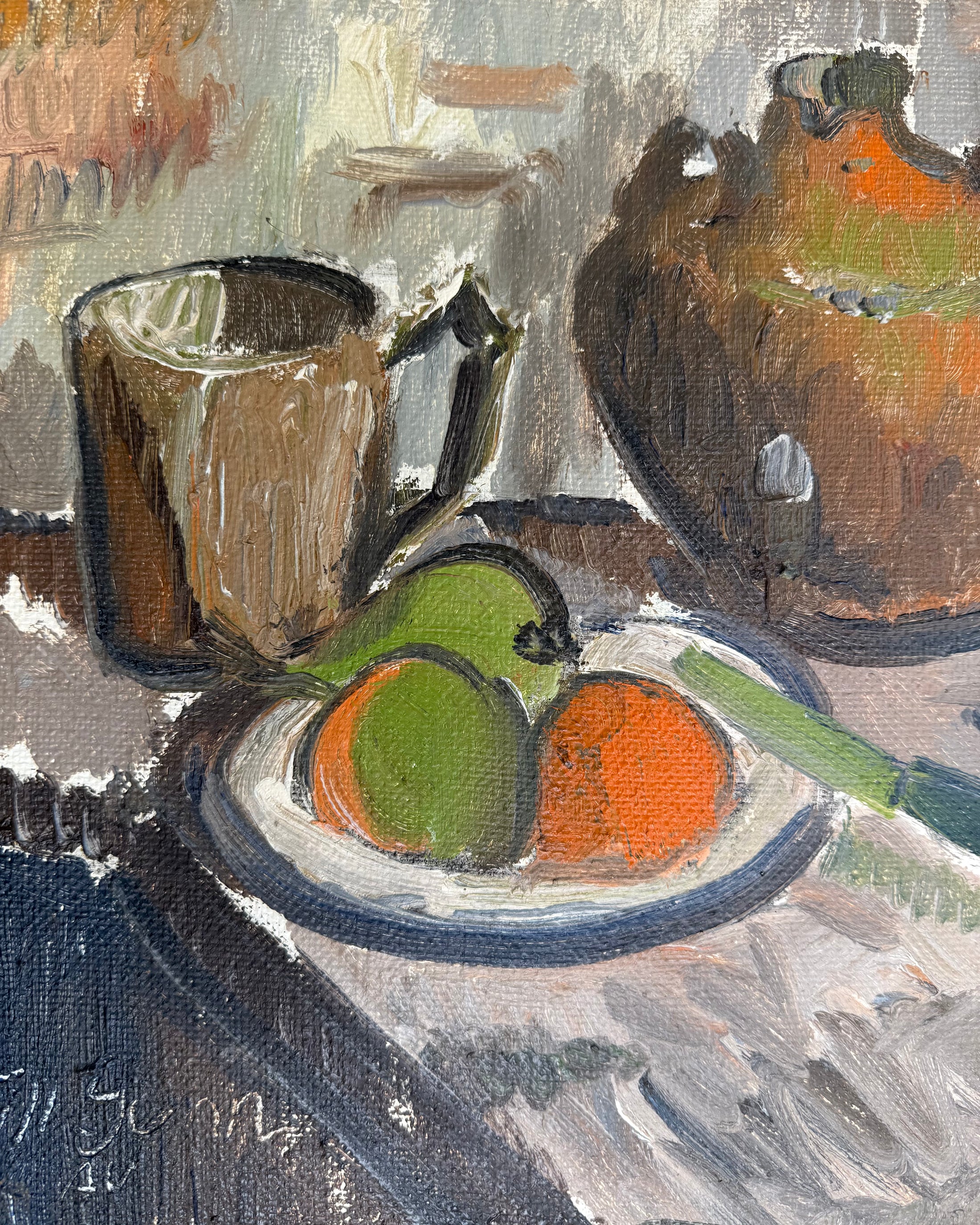 Still Life with Jug and Fruit