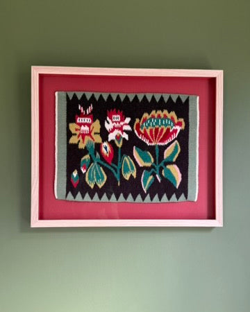 Framed Vintage Tapestry