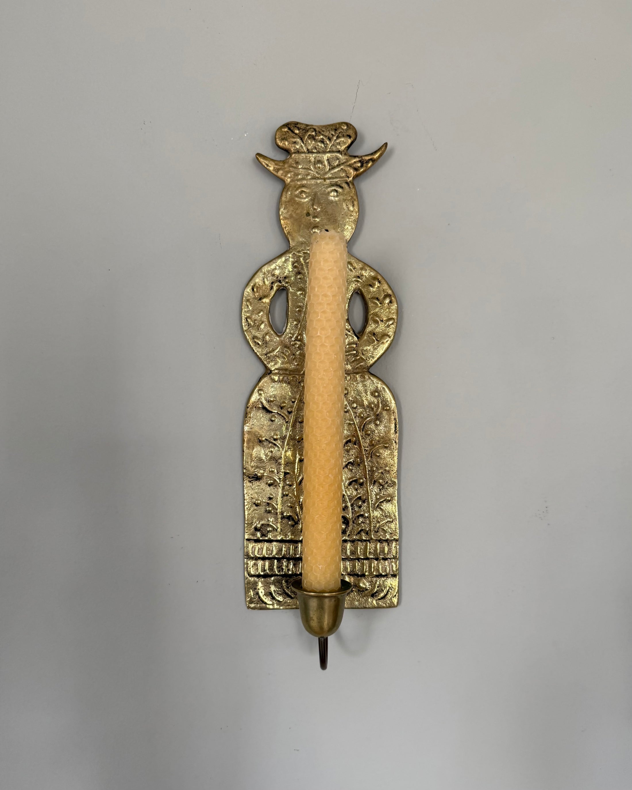 Pair of Brass Wall Sconces