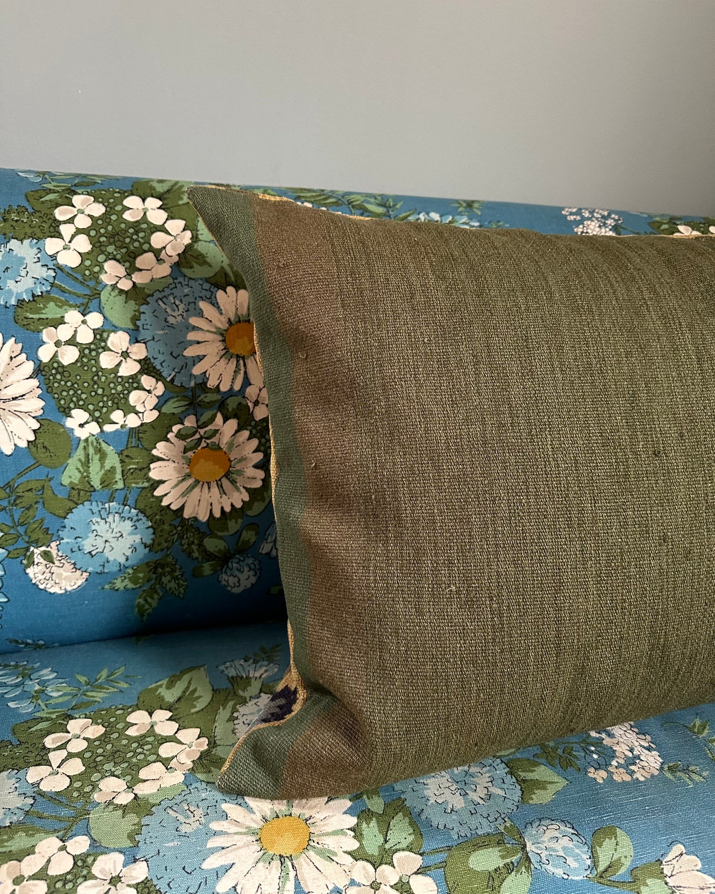 Large Hand-Woven Cushion