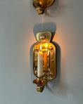 Load image into Gallery viewer, Pair of Brass Wall Sconces
