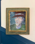 Load image into Gallery viewer, Man in Burgundy Hat
