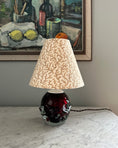 Load image into Gallery viewer, Vintage Table Lamp with Handmade Shade
