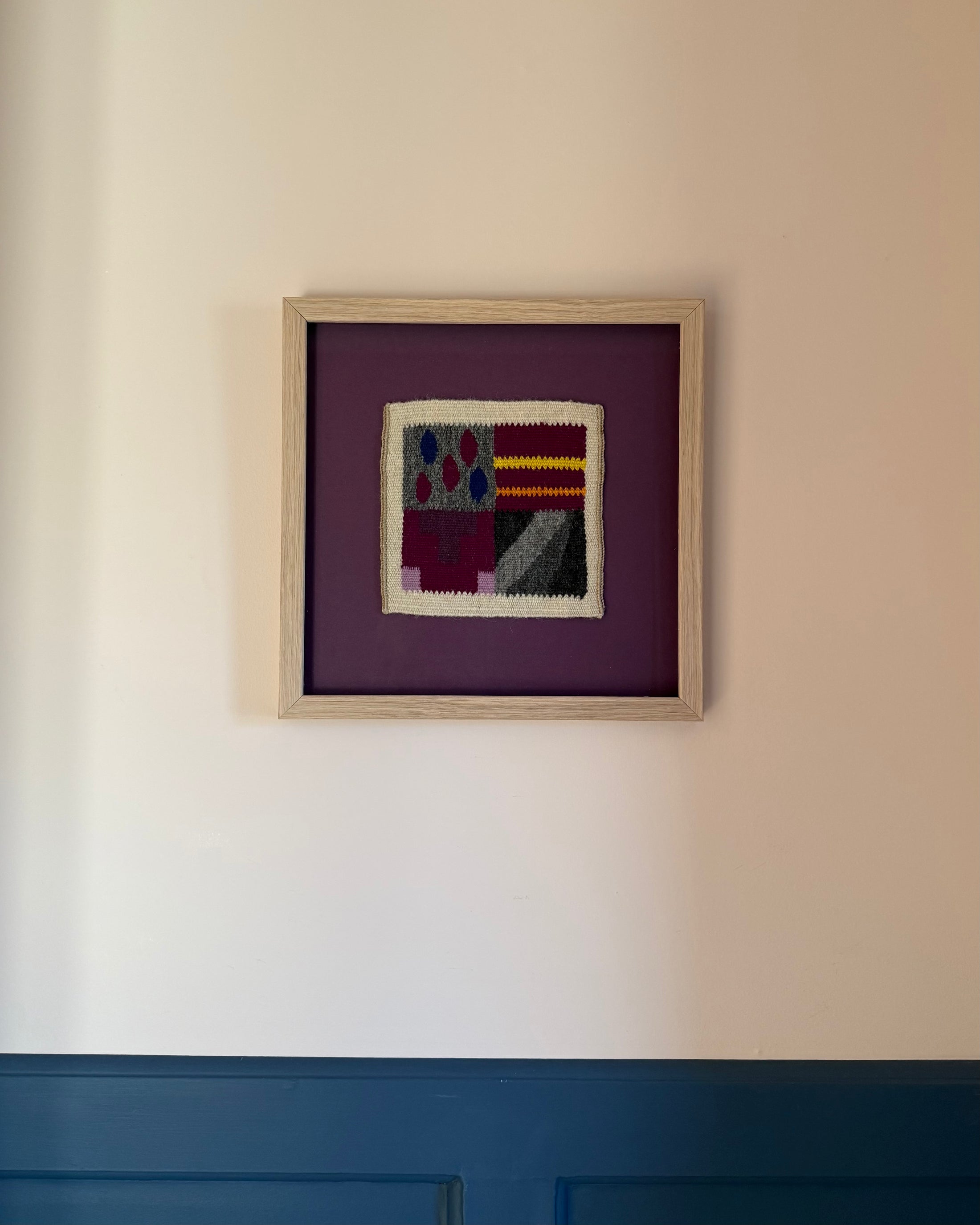 Framed Vintage Tapestry