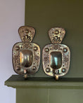 Load image into Gallery viewer, Pair of Brass Wall Sconces
