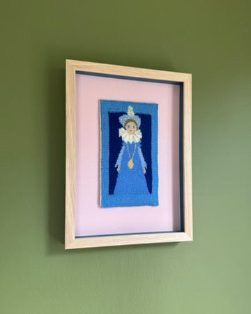 Framed Vintage Tapestry