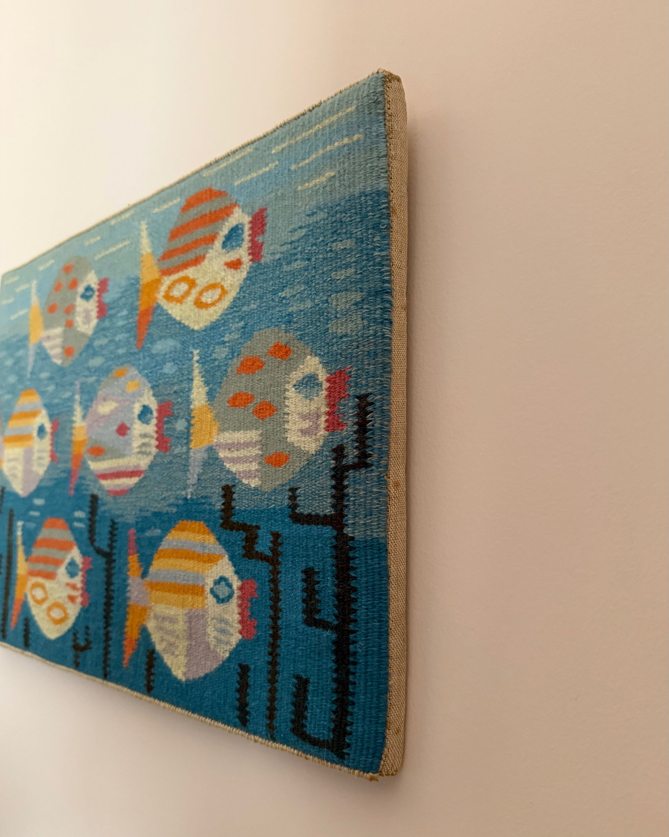 Vintage Tapestry - Fish