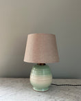 Load image into Gallery viewer, Green Ceramic Table Lamp
