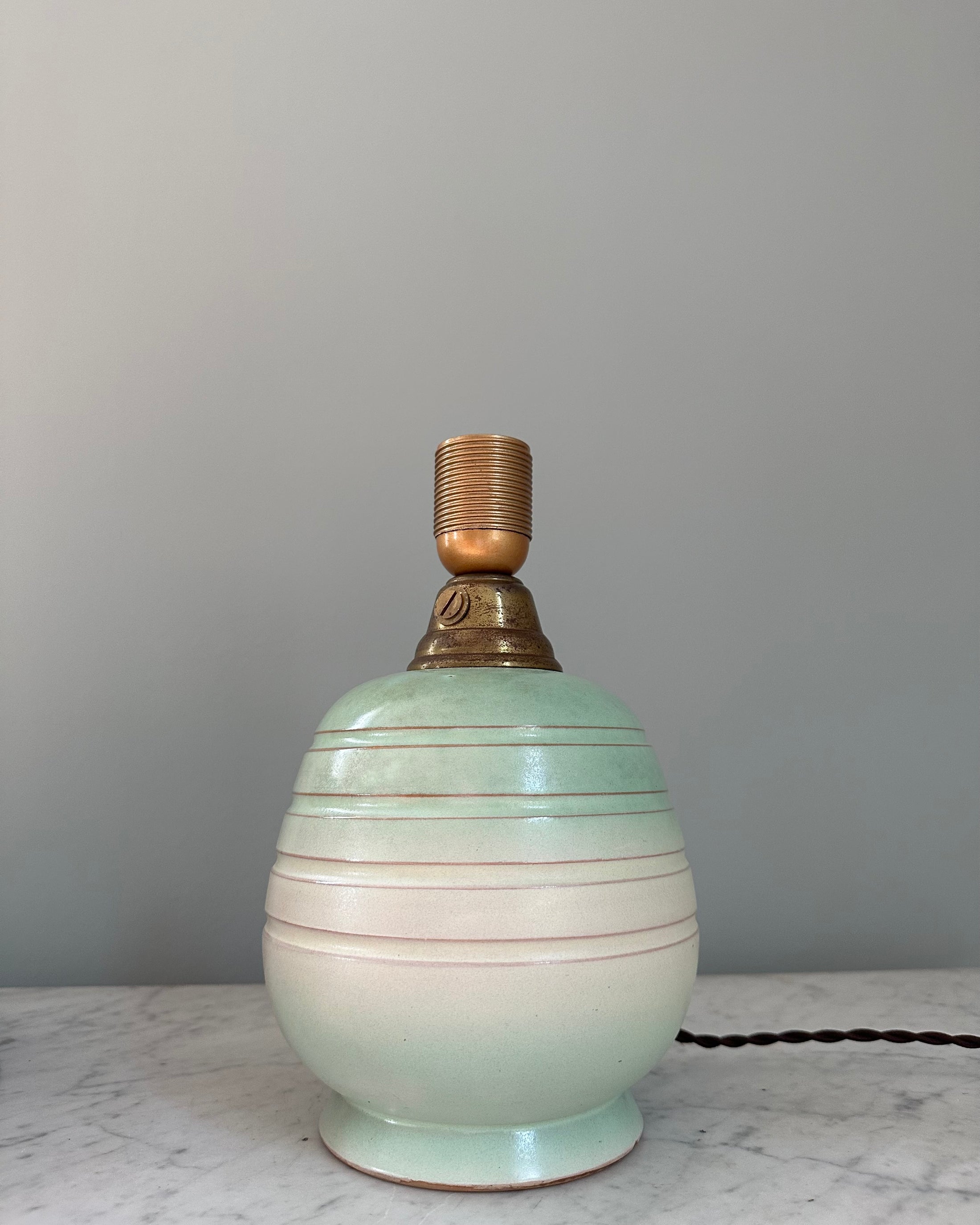 Green Ceramic Table Lamp