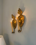 Load image into Gallery viewer, Pair of Brass Wall Sconces
