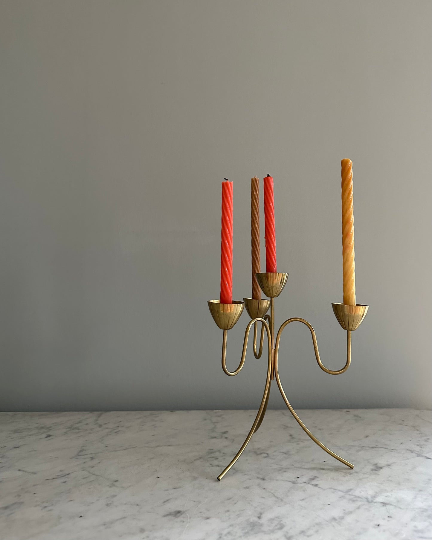 Brass Candle Holder, Ystad-Metall
