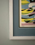 Load image into Gallery viewer, Framed Menu from 1959 - Lithograph by Axel Olson
