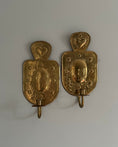 Load image into Gallery viewer, Pair of Brass Wall Sconces
