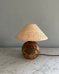 Load image into Gallery viewer, Rare Wooden Table Lamp with Shade
