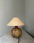 Load image into Gallery viewer, Rare Wooden Table Lamp with Shade
