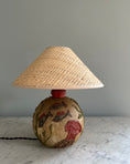 Load image into Gallery viewer, Rare Wooden Table Lamp with Shade
