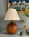 Load image into Gallery viewer, Large Wooden Table Lamp with Shade
