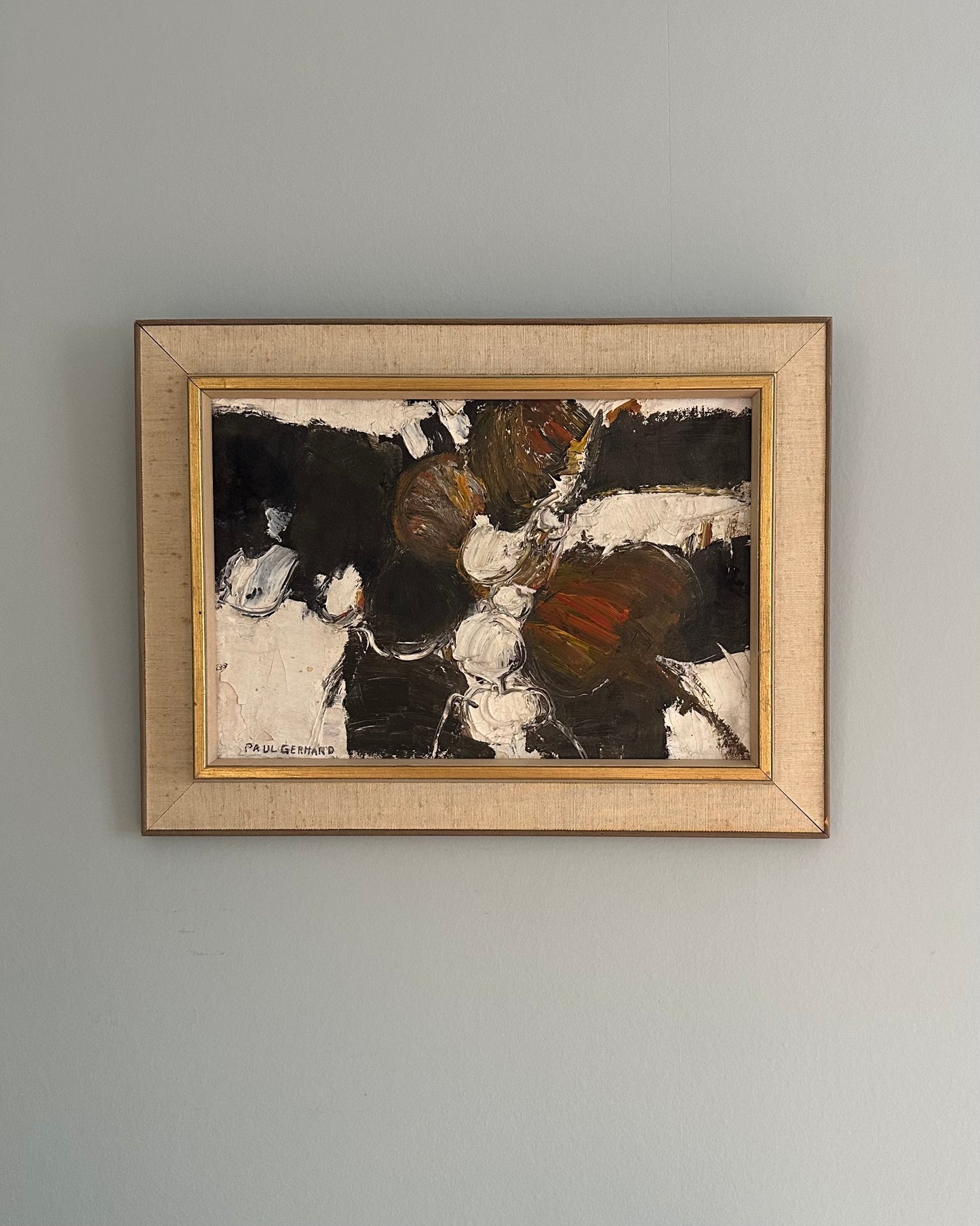 Vintage Abstract Oil Painting