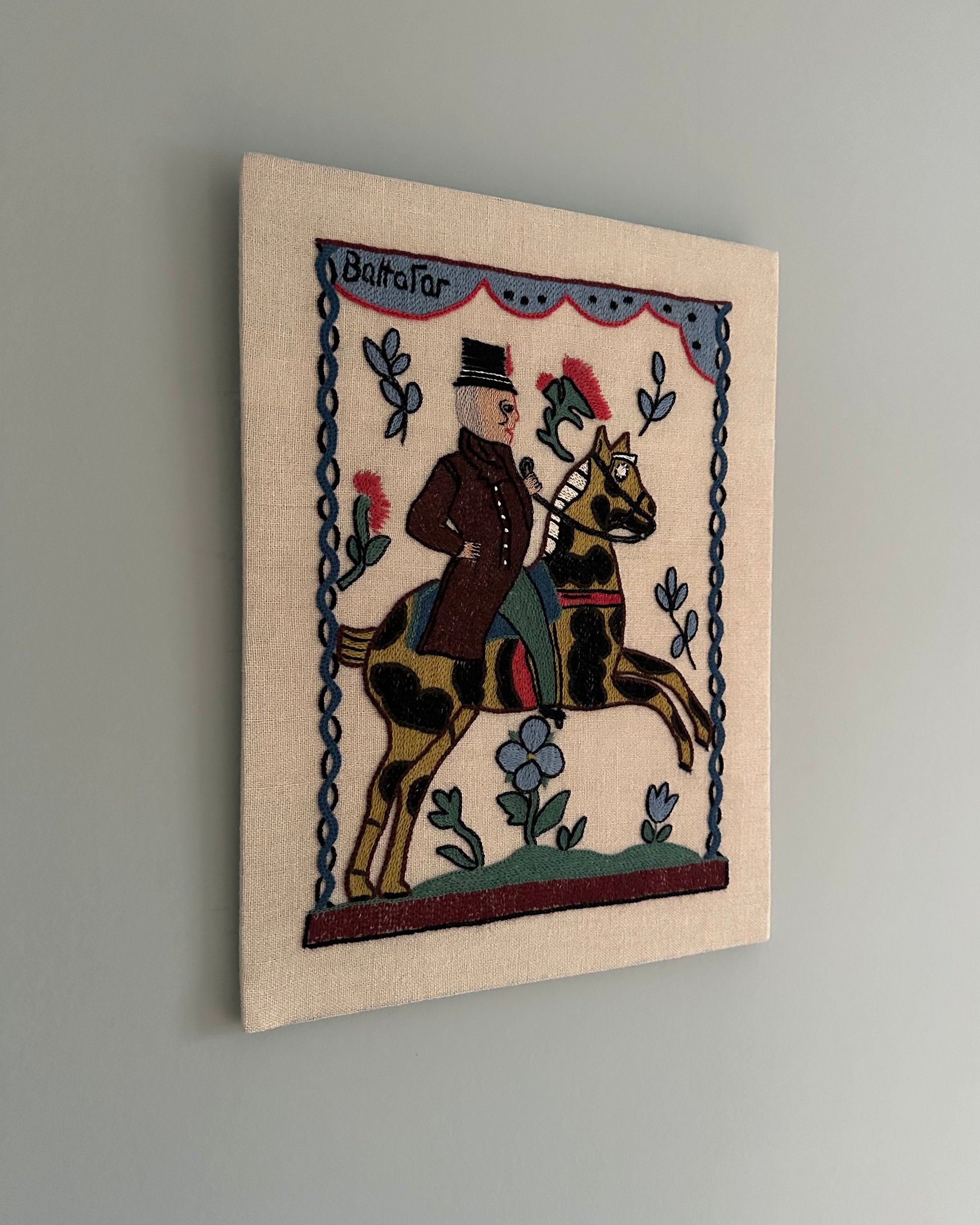 Hand-embroidered Tapestry