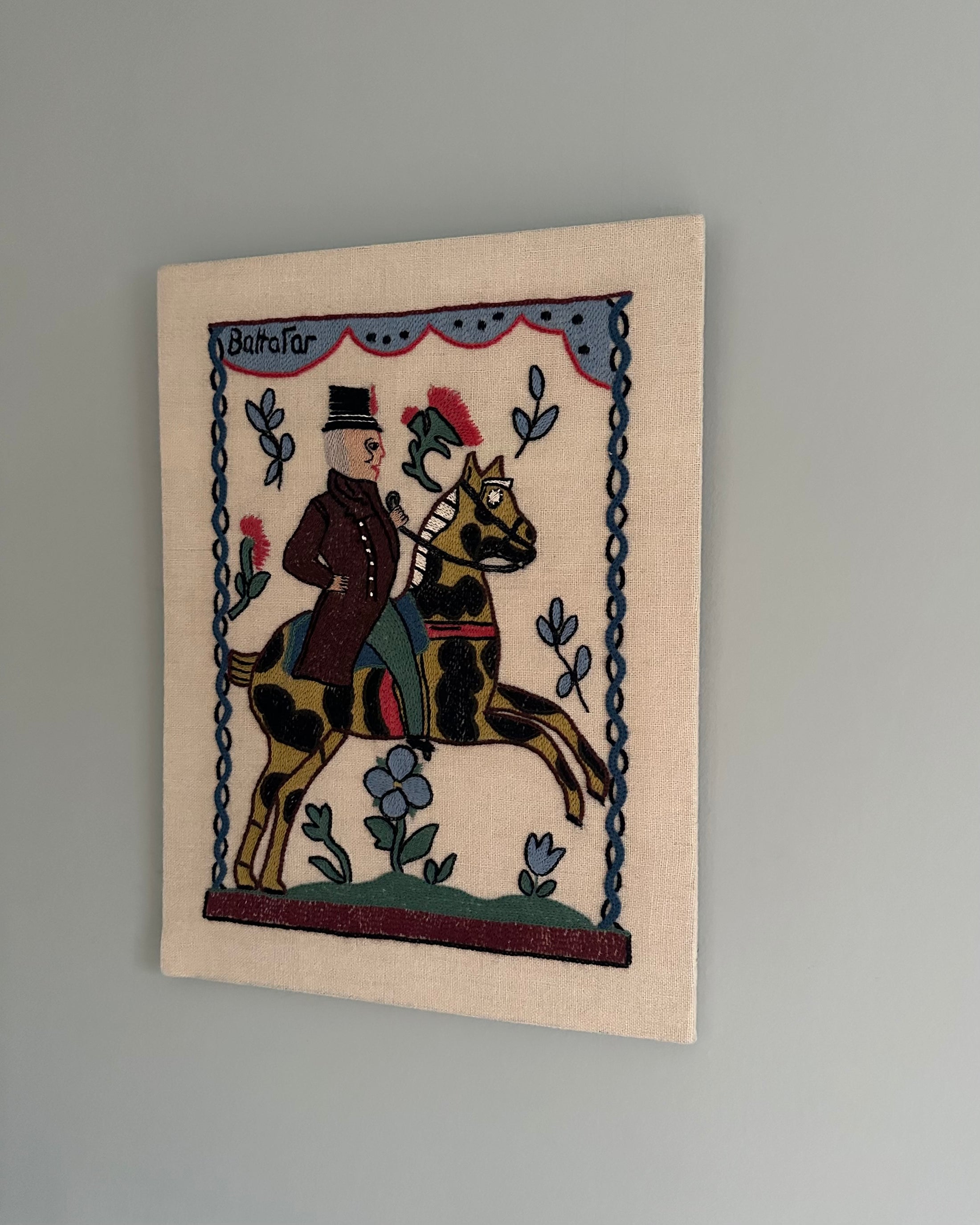 Hand-embroidered Tapestry