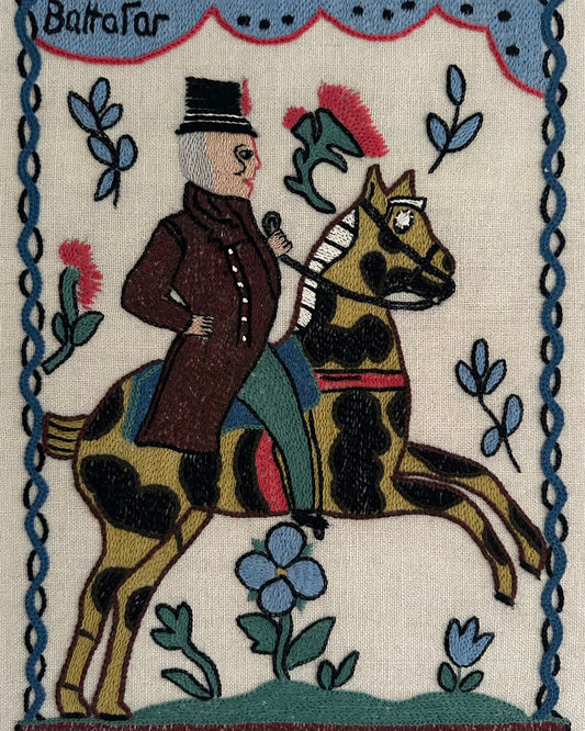 Hand-embroidered Tapestry