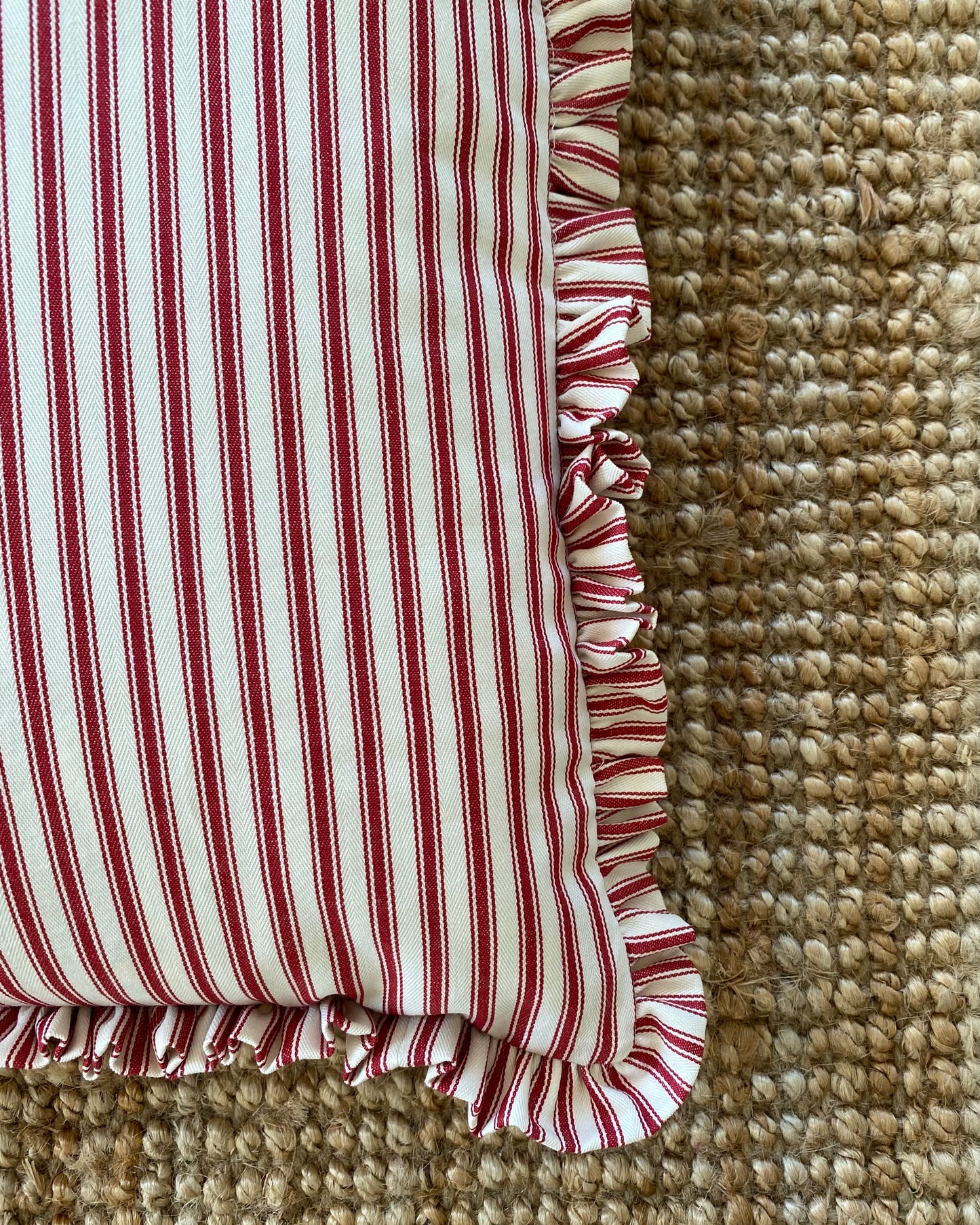 Red Stripes + Matching & Reverse Frill