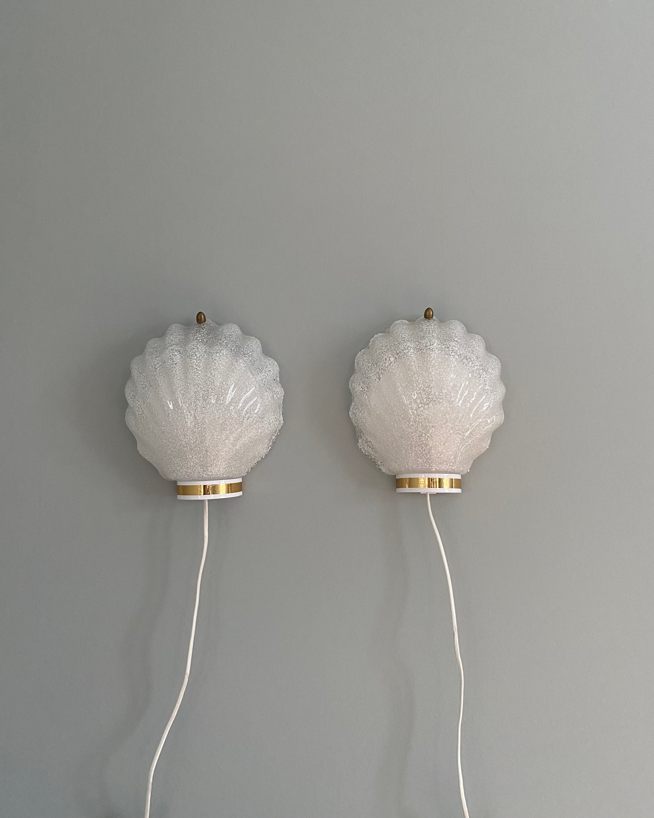 Pair of wall lights