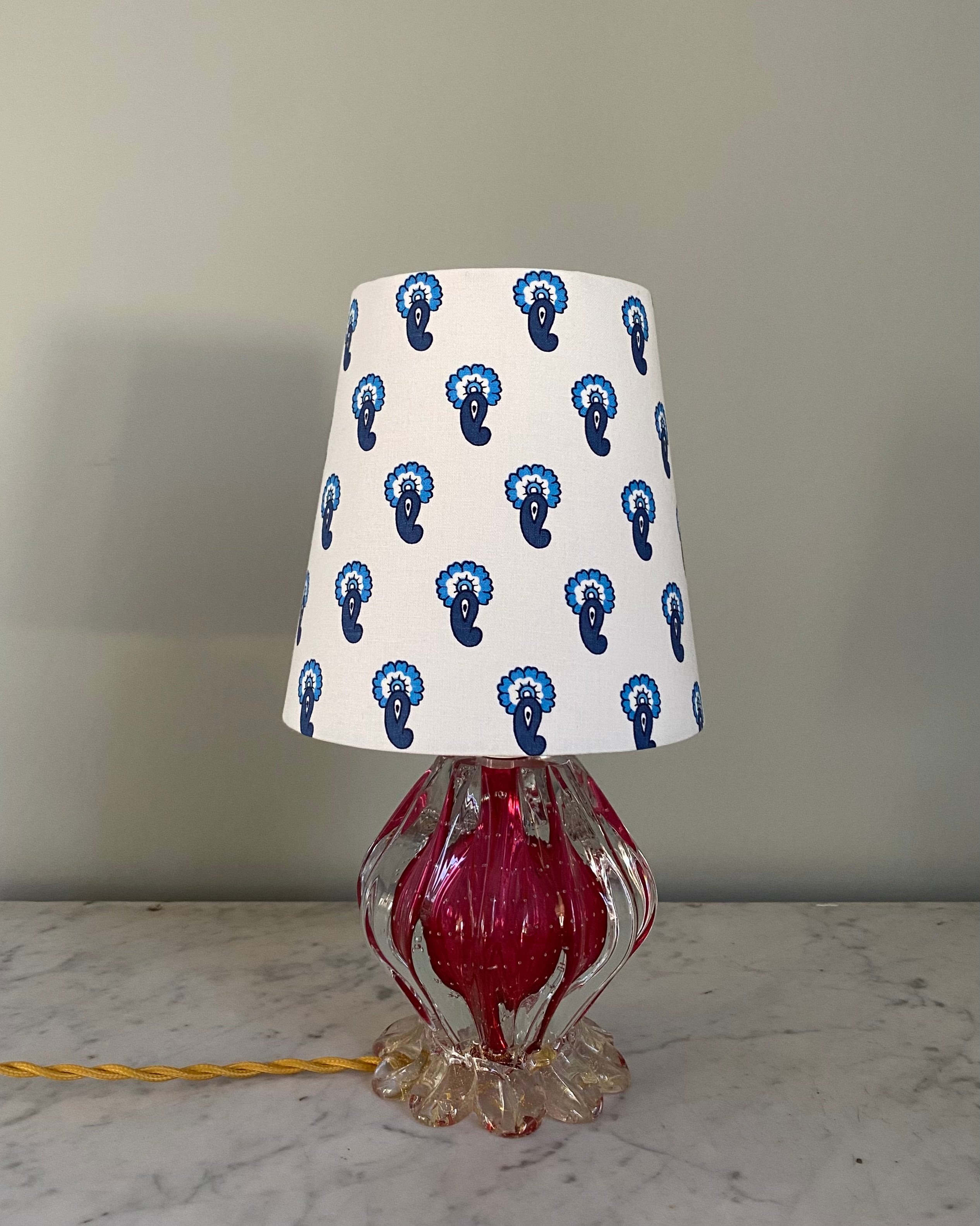 Murano glass lamp deals shade