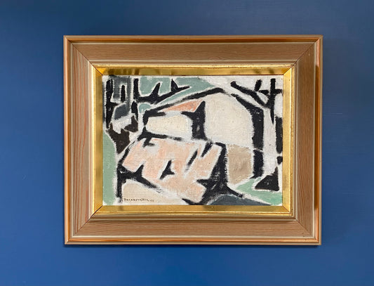 Framed oil - Hans Fagerström