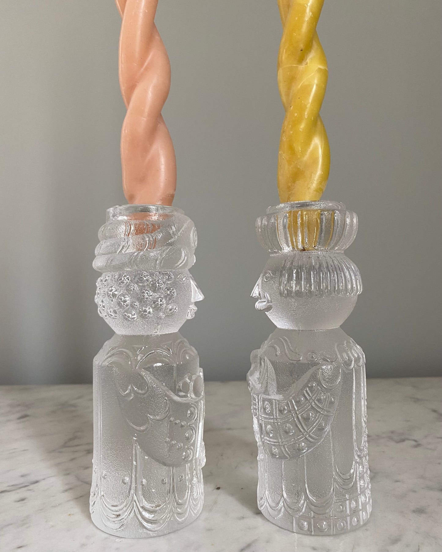 Pair of candleholders - Björn Wiinblad